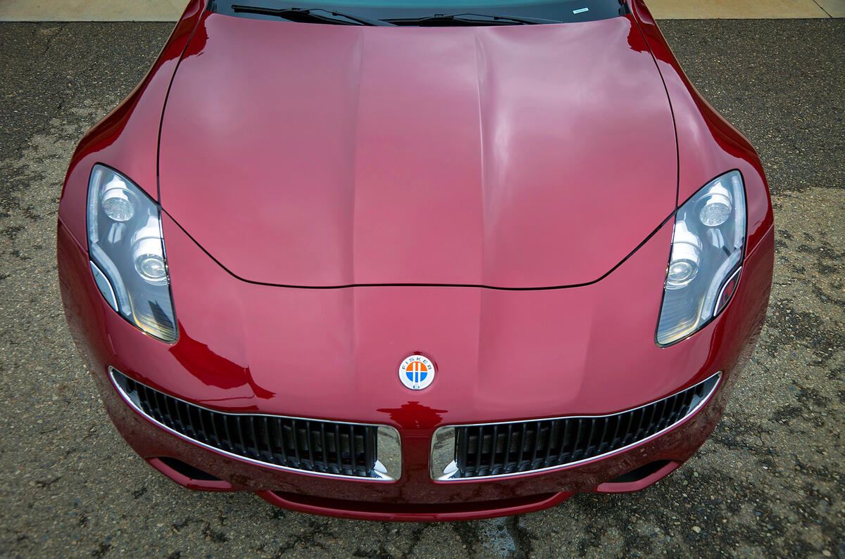 Fisker Karma front end
