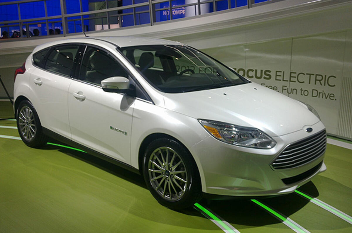 Detroit motor show: Ford Focus Electric