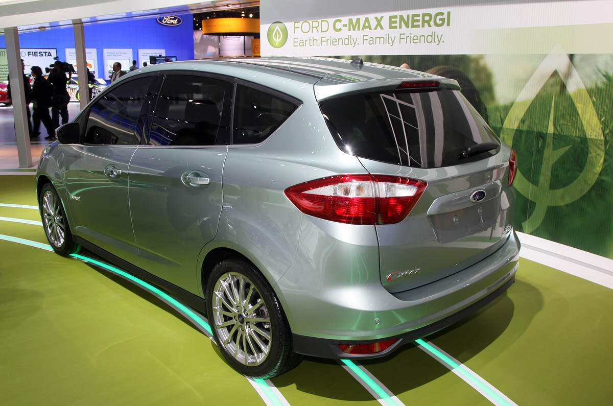 Detroit motor show: Ford C-Max hybrids