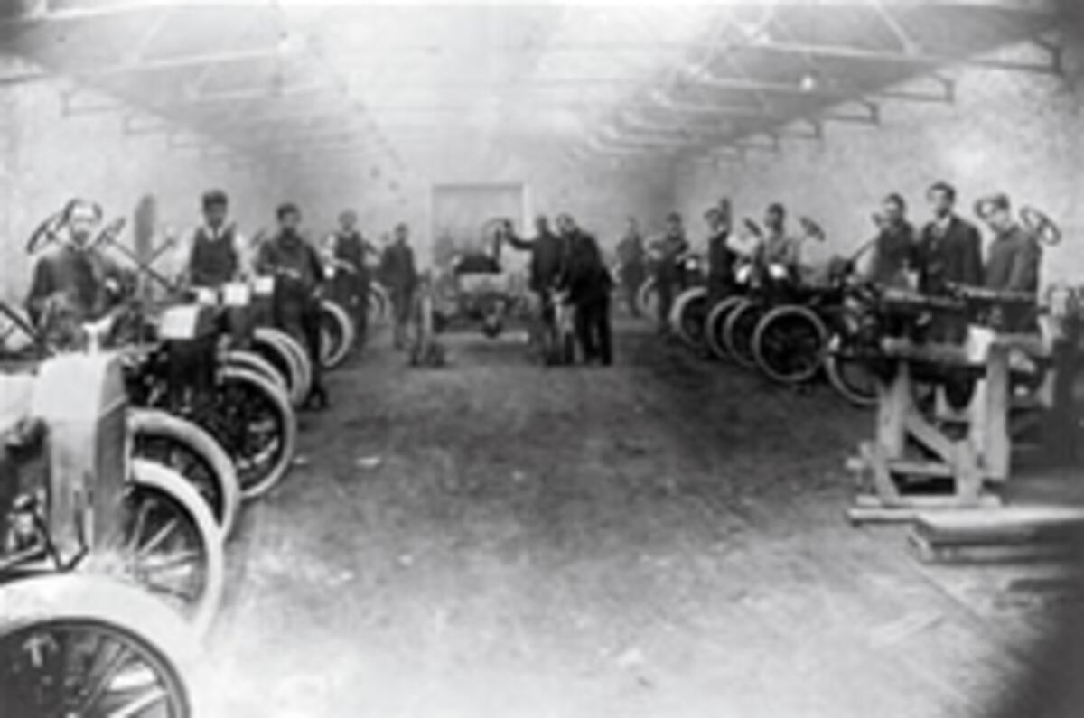 “Ford didn’t start mass production”