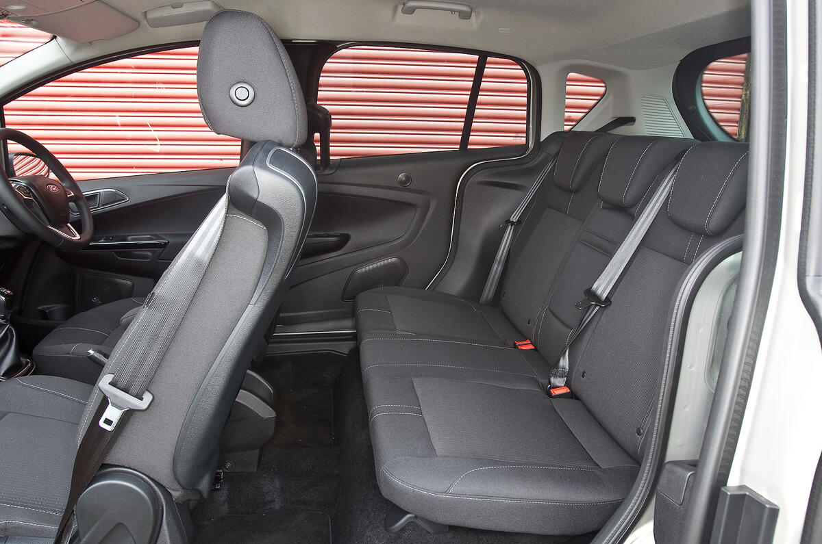 Ford B-Max rear seats