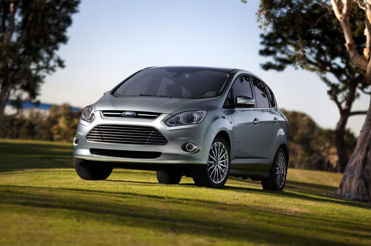 Detroit motor show: Ford C-Max hybrids
