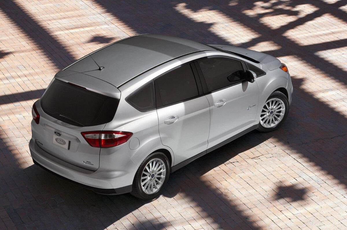 Detroit motor show: Ford C-Max hybrids