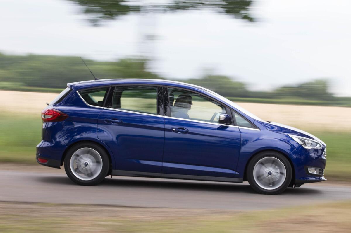 Ford C-Max cornering