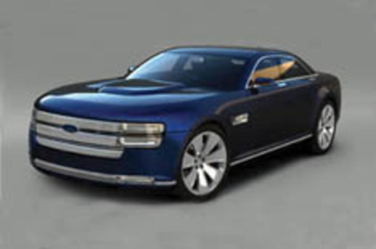 Ford's four-door Mustang: Interceptor