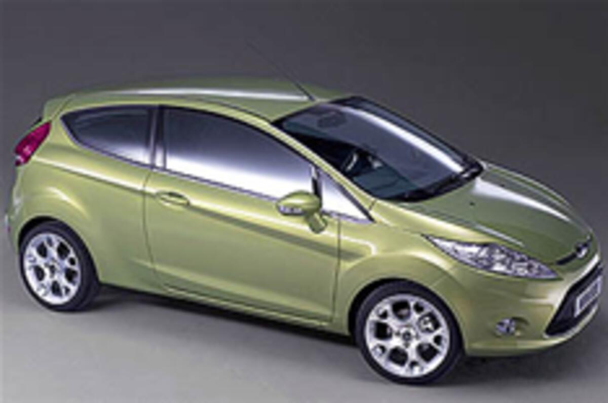 100g/km Fiesta at London show