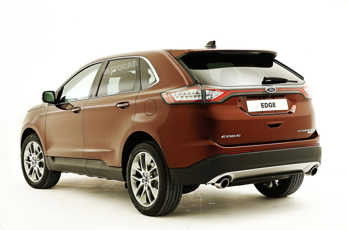 New Ford Edge SUV to take on BMW and Audi - exclusive studio pictures New Ford Edge SUV to take on BMW and Audi - exclusive studio pictures