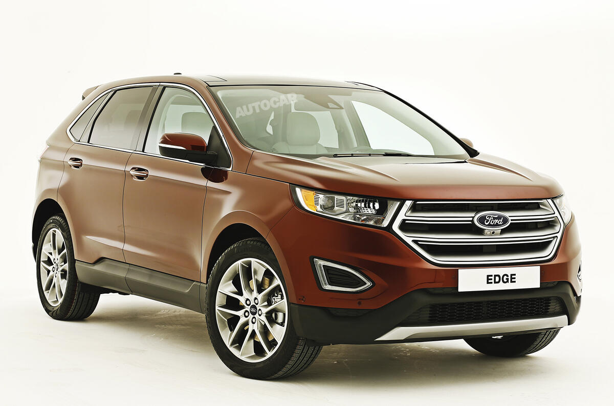 New Ford Edge SUV to take on BMW and Audi - exclusive studio pictures New Ford Edge SUV to take on BMW and Audi - exclusive studio pictures