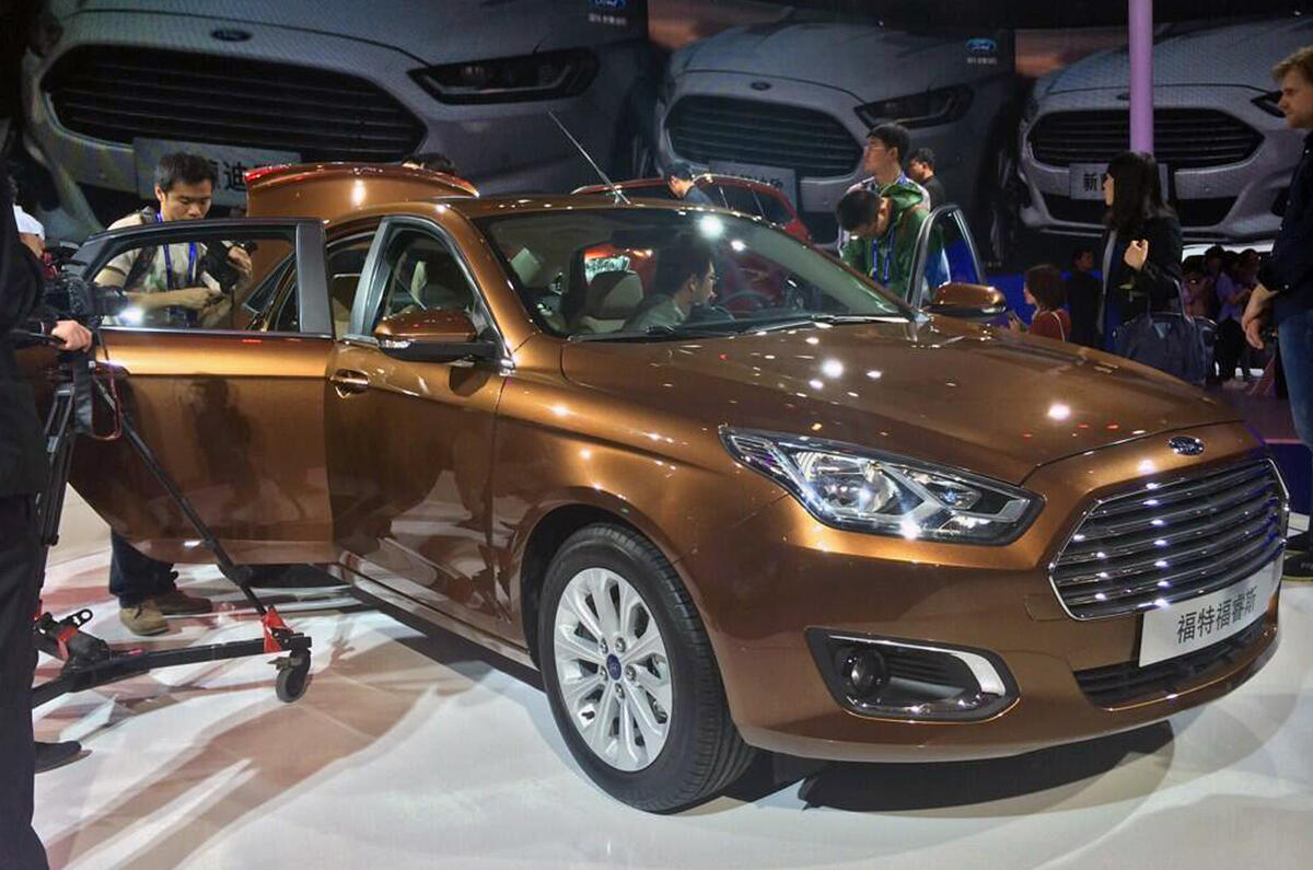 no title Revived Ford Escort revealed at Beijing motor show