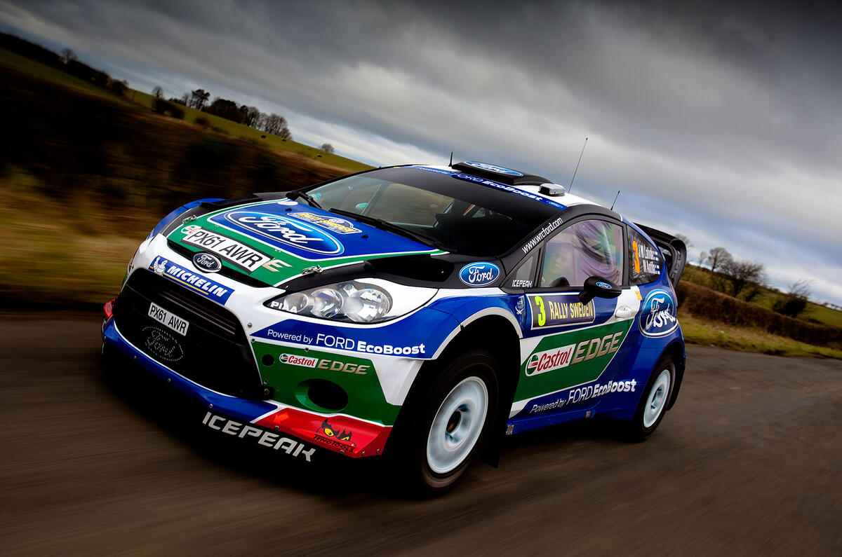 no title Ford Fiesta RS WRC driven