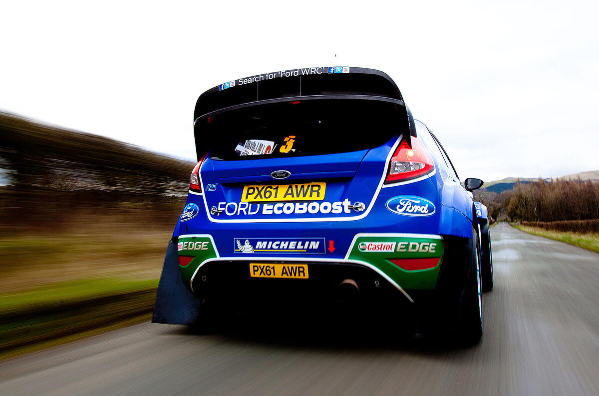no title Ford Fiesta RS WRC driven