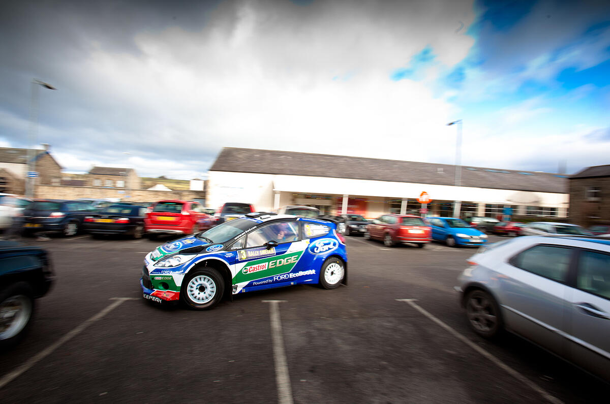 no title Ford Fiesta RS WRC driven