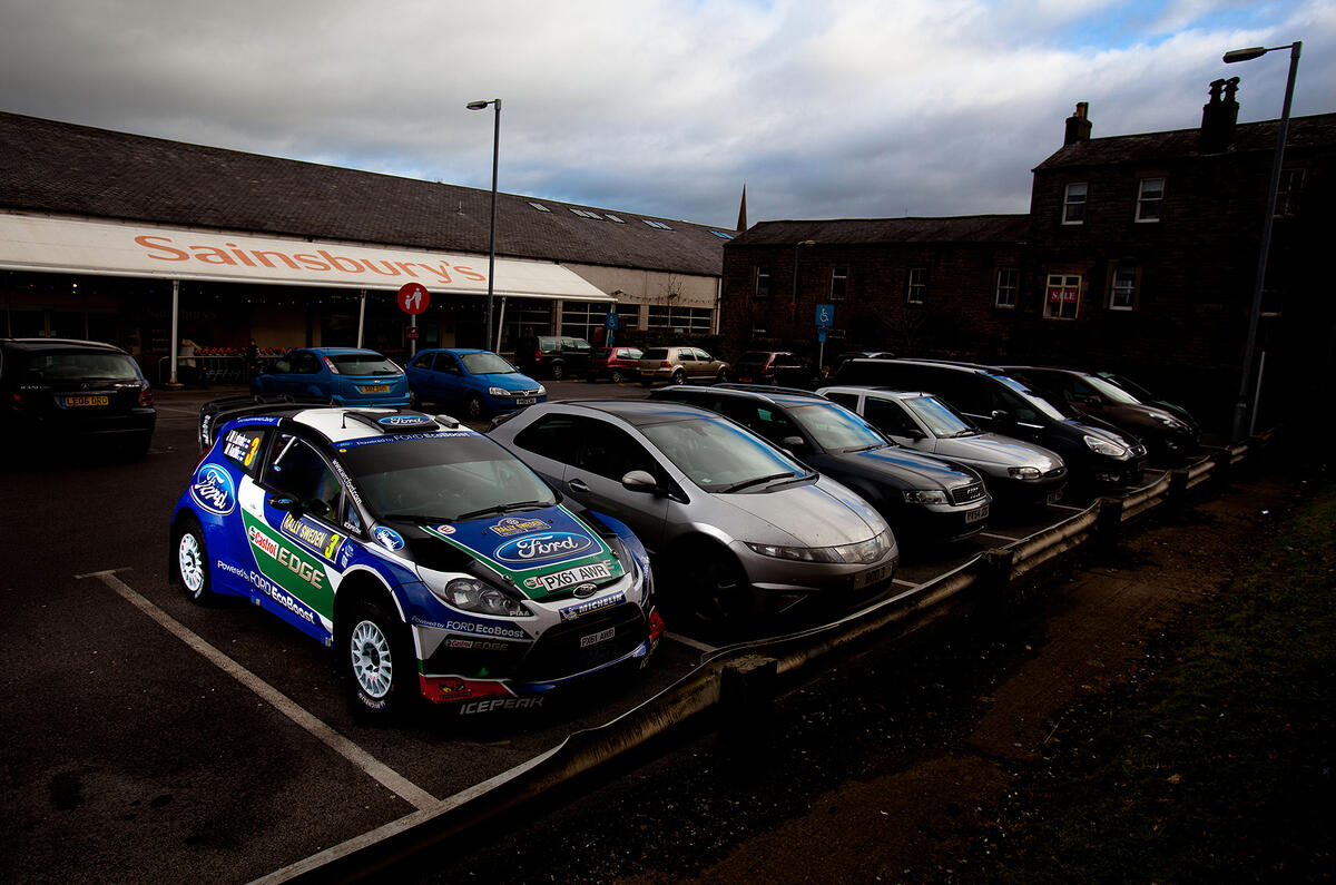 no title Ford Fiesta RS WRC driven