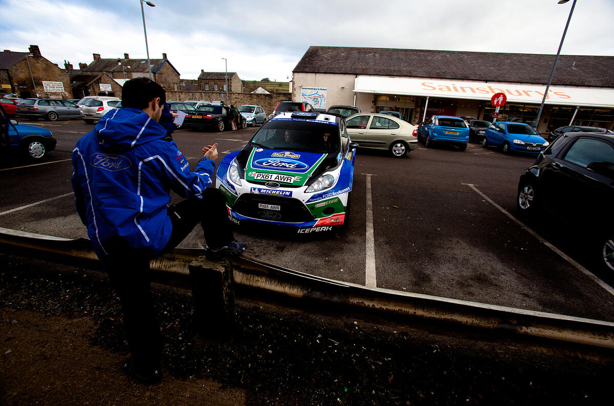 no title Ford Fiesta RS WRC driven