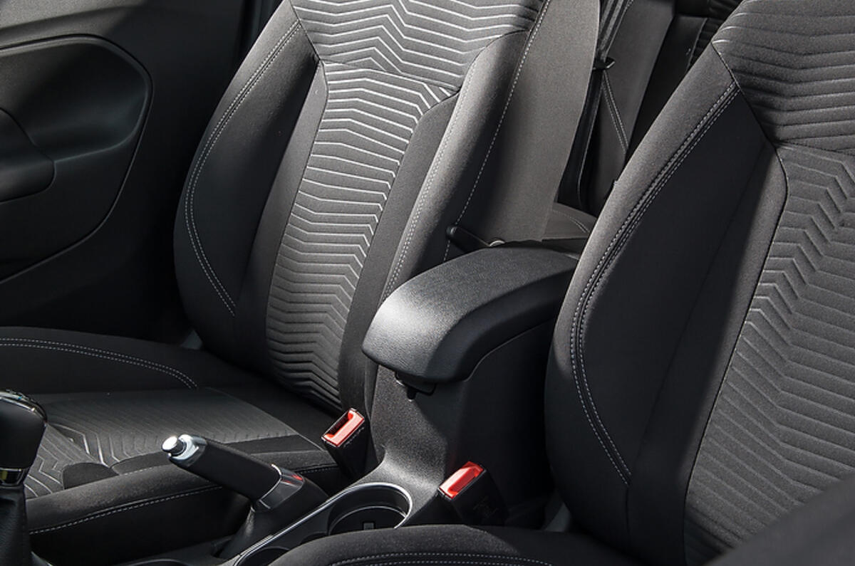 Ford Fiesta front seats