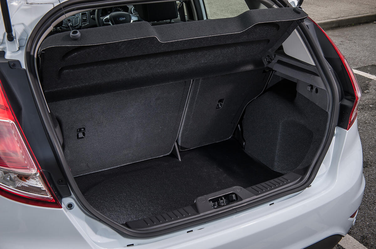 Ford Fiesta boot space