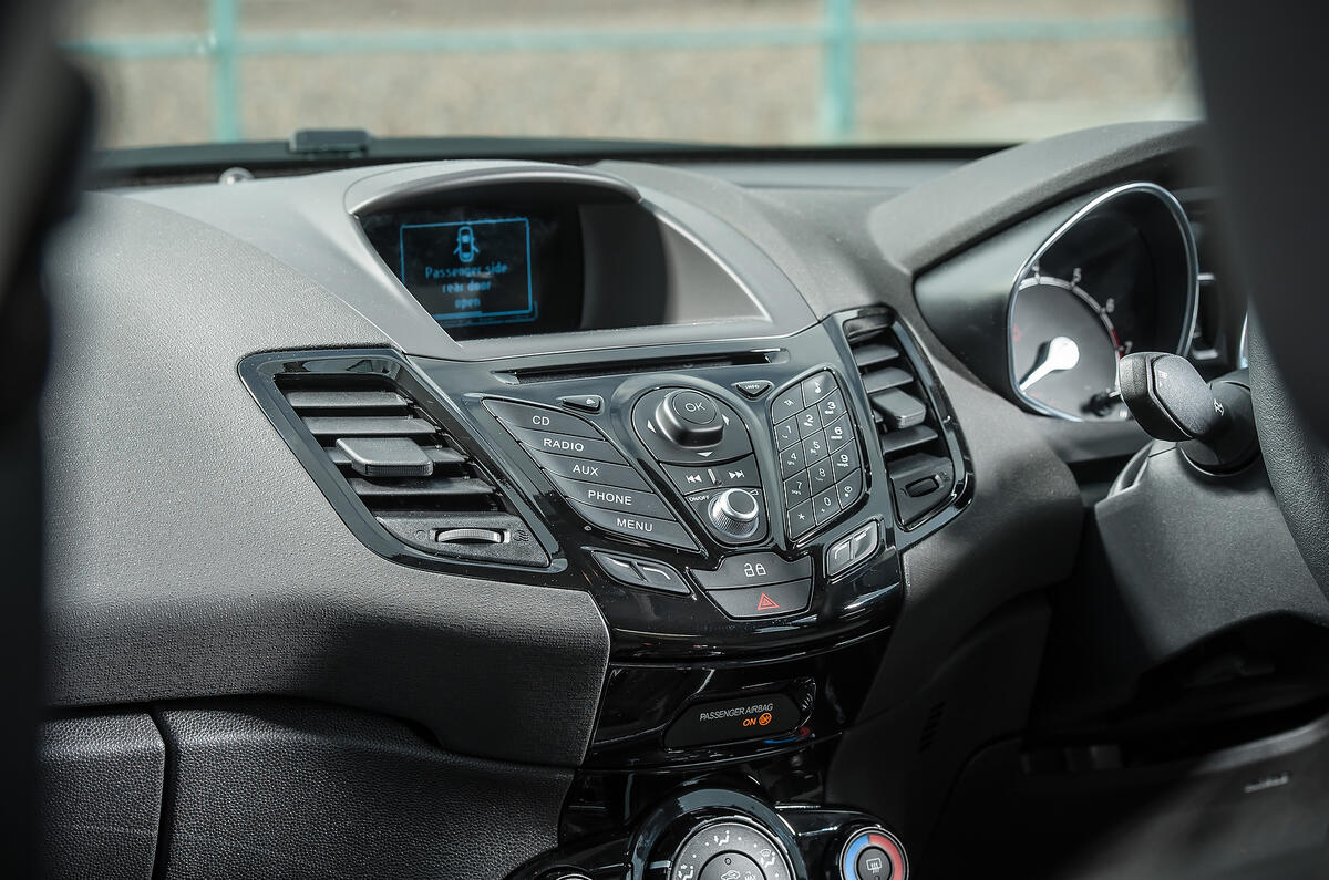 Ford Fiesta interior