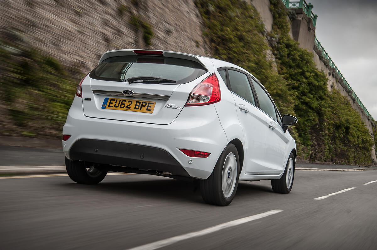 Ford Fiesta rear quarter
