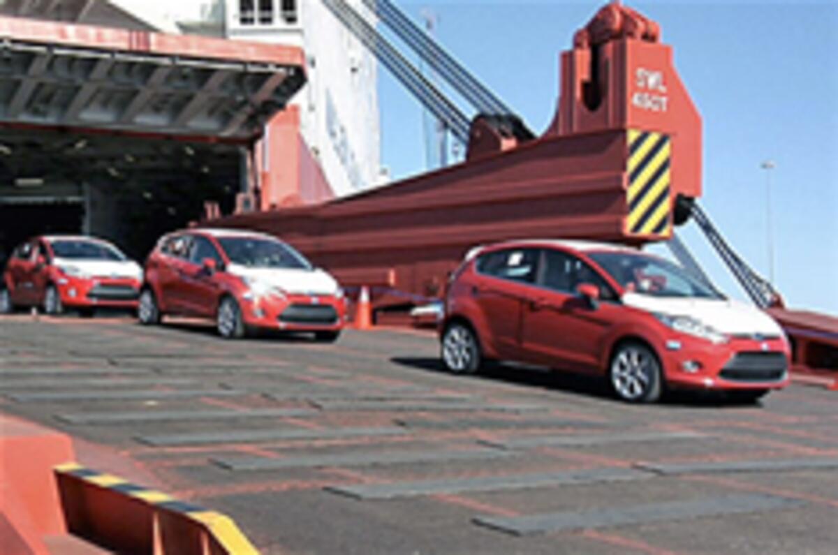 Ford Fiesta arrives in US