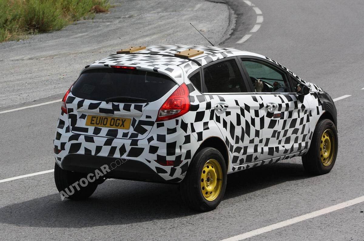 Ford Fiesta spin-off spied