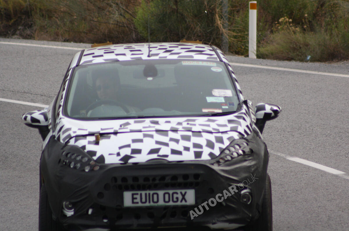 Ford Fiesta spin-off spied