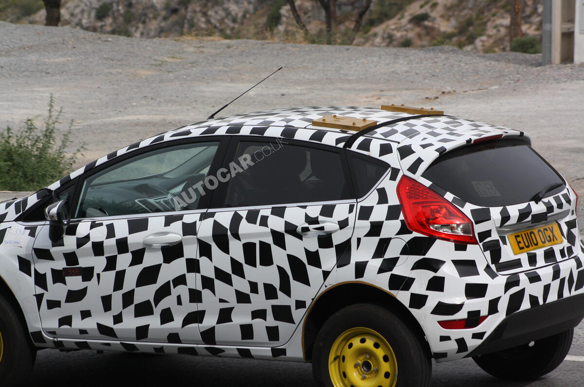 Ford Fiesta spin-off spied