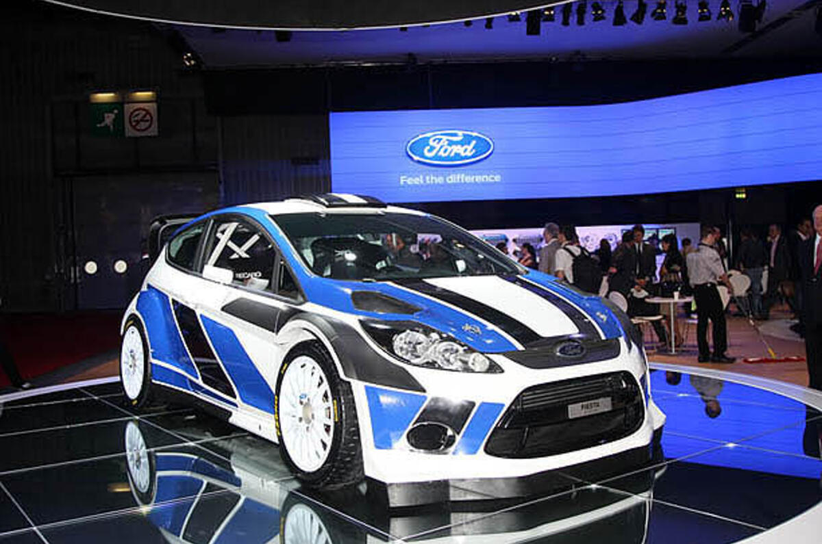 no title Paris motor show: Ford's new Fiesta WRC