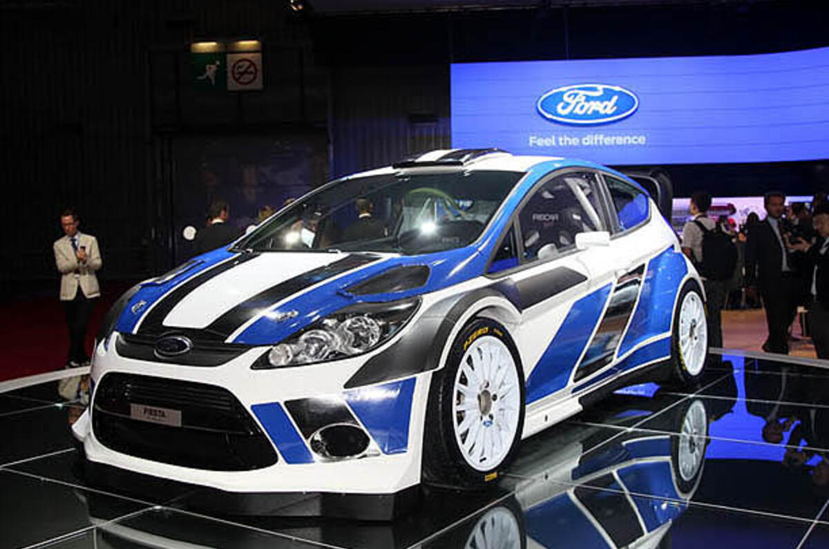 no title Paris motor show: Ford's new Fiesta WRC