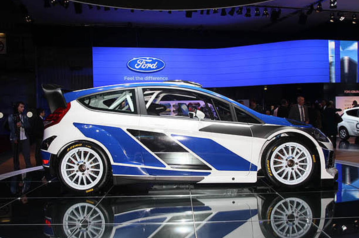 no title Paris motor show: Ford's new Fiesta WRC