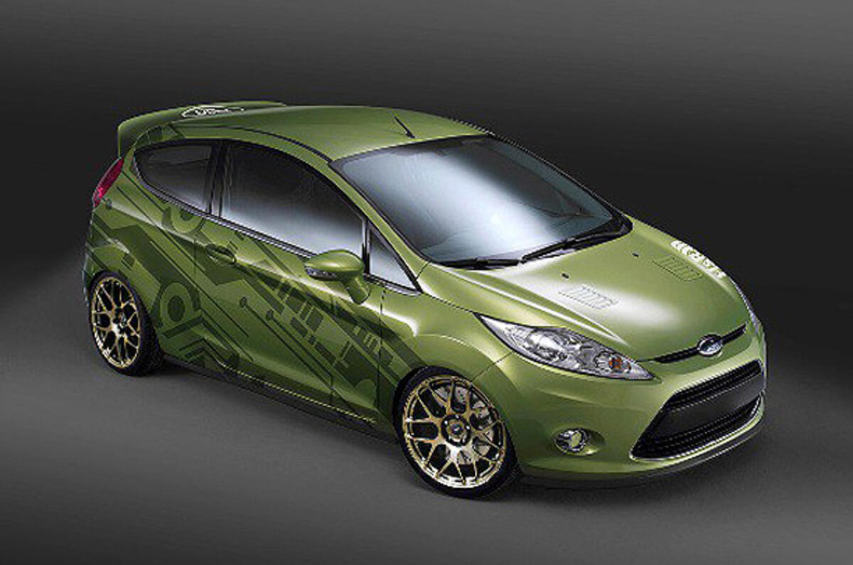 no title Ford Racing's 345bhp Fiesta