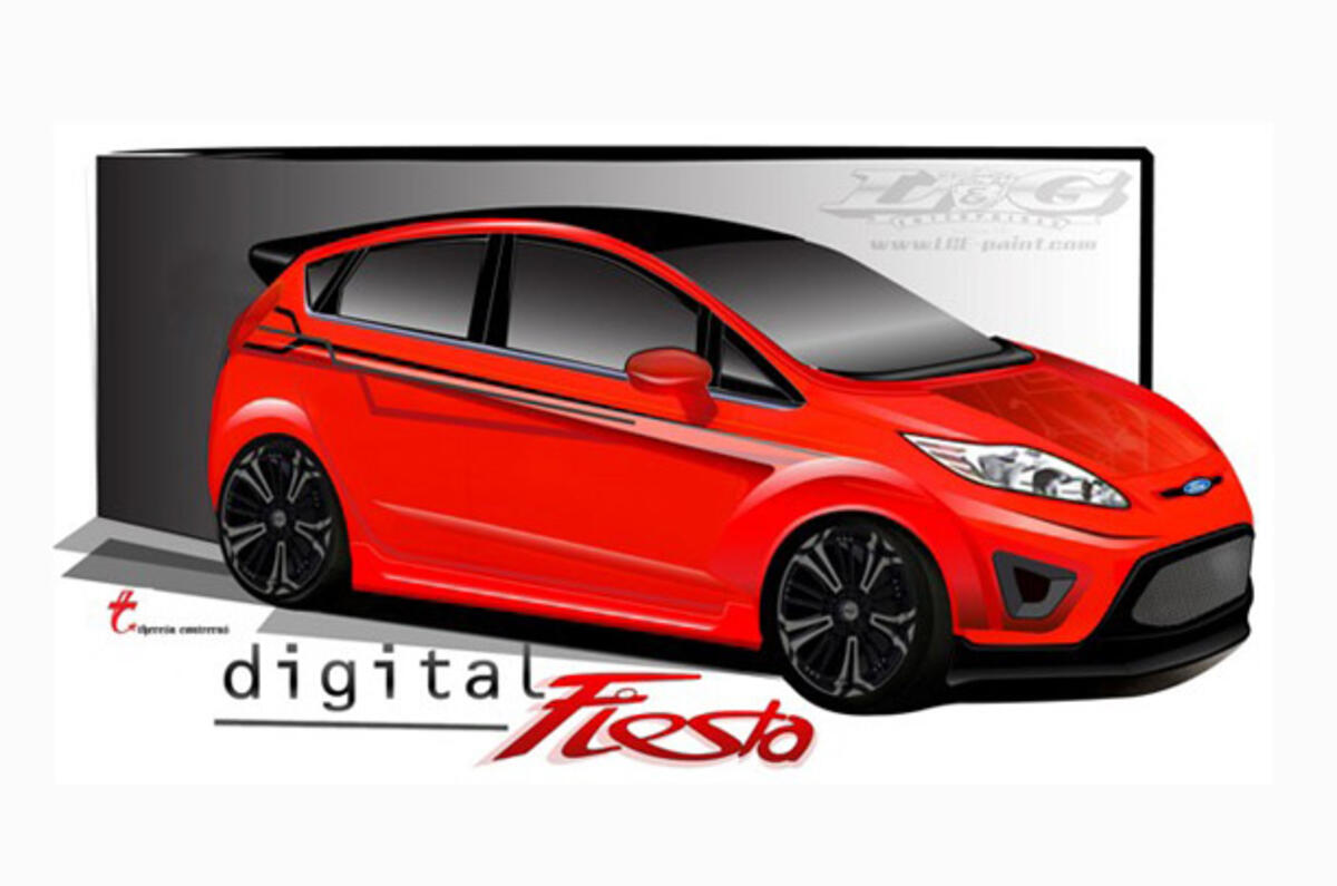 no title Ford Racing's 345bhp Fiesta