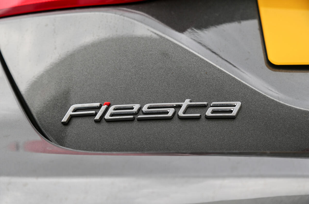 Ford Fiesta badging