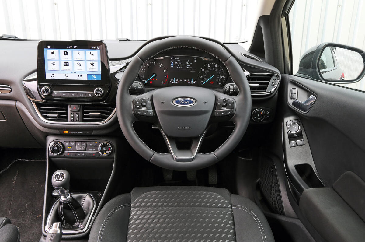 Ford Fiesta dashboard
