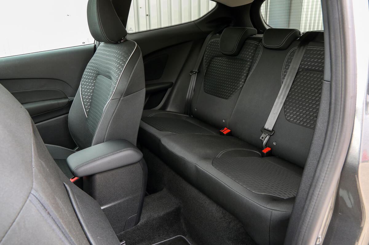 Ford Fiesta rear seats