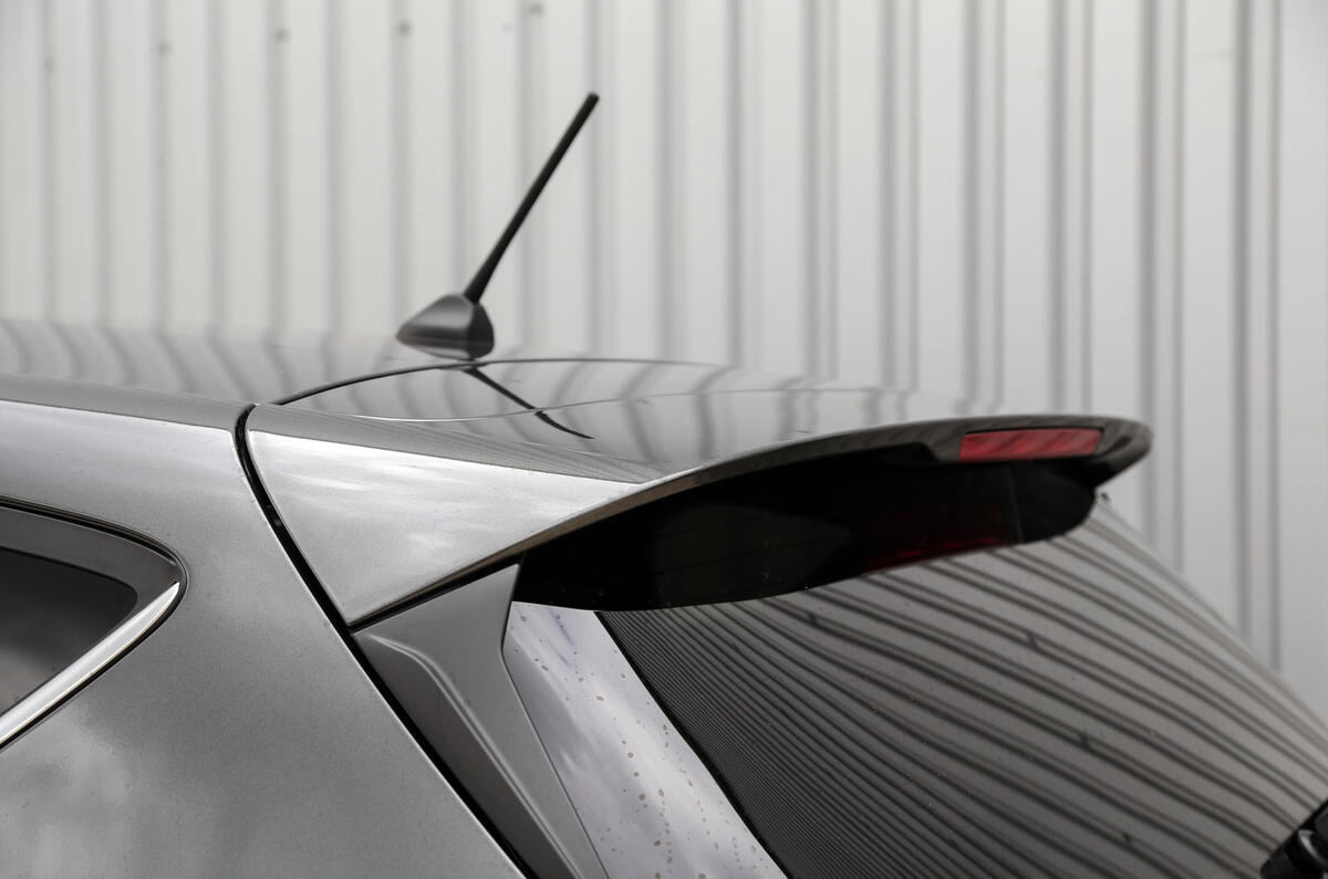 Ford Fiesta rear spoiler