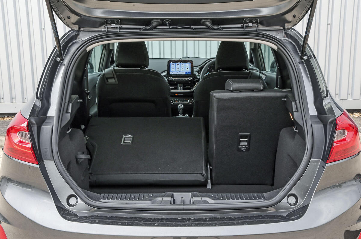 Ford Fiesta seating flexibility