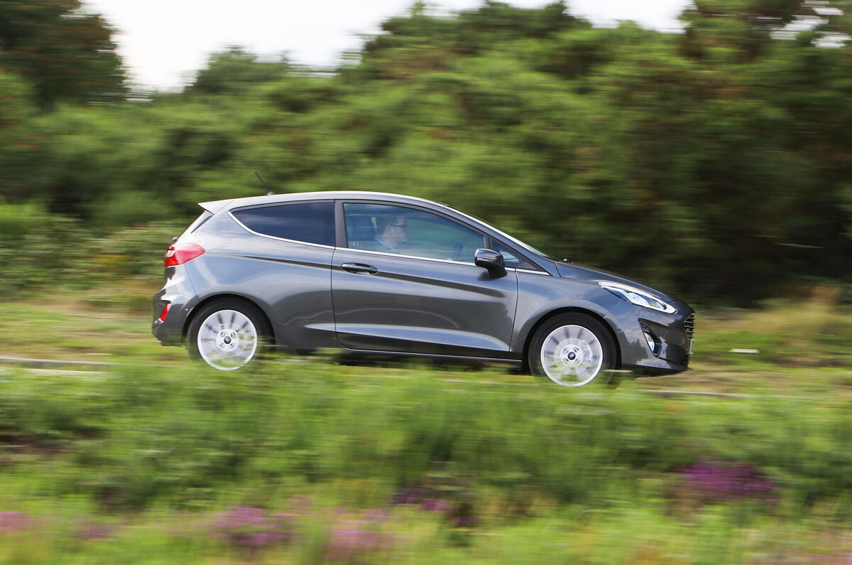 Ford Fiesta side profile