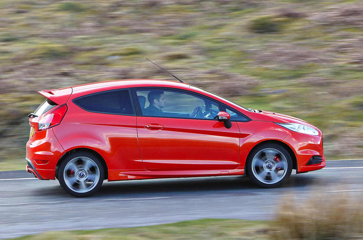 Ford Fiesta ST cornering