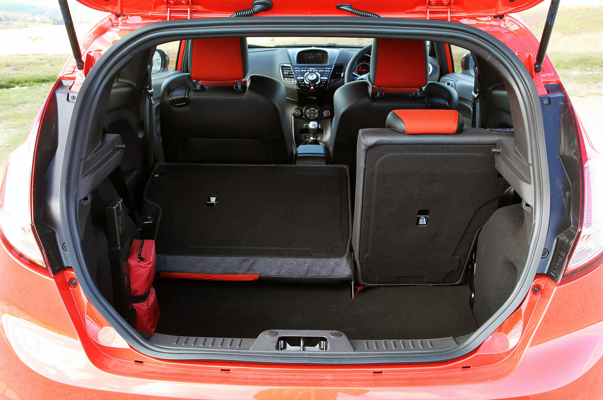 Ford Fiesta ST boot space