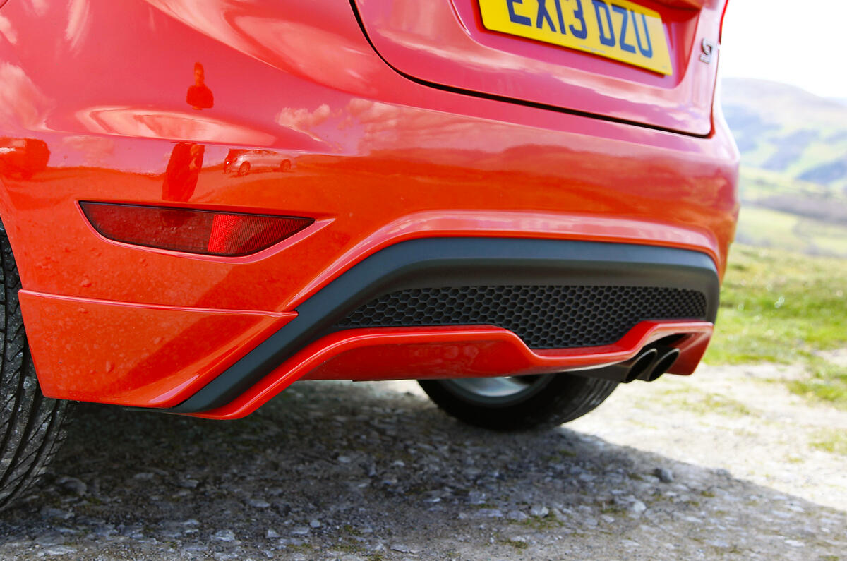 Ford Fiesta ST rear diffuser