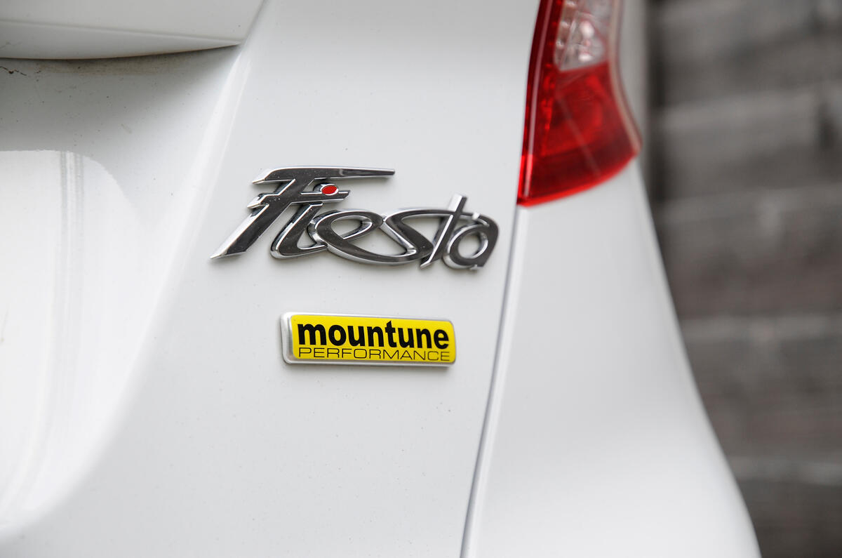 Fiesta and Mountune badging