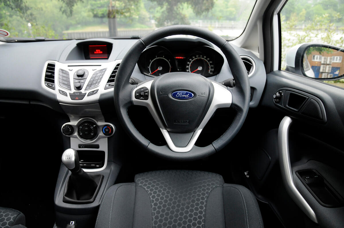 Fiesta Zetec S Mountune dashboard
