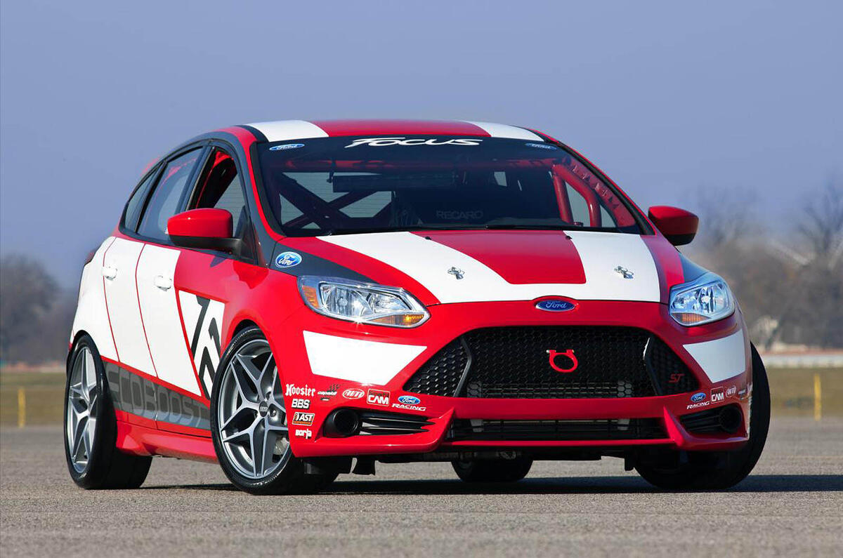 LA motor show: Ford Focus racer