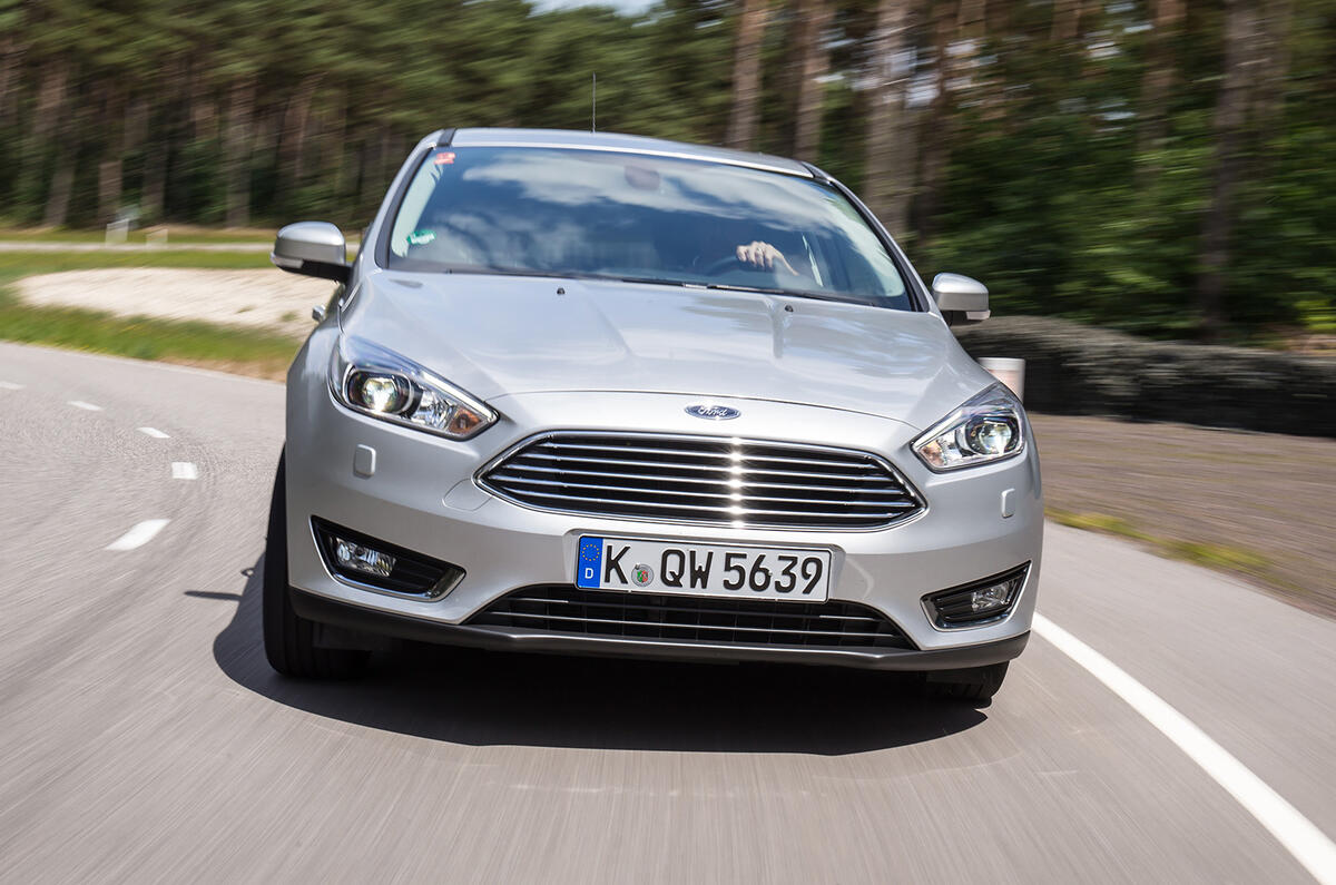 Ford Focus facelift - development ride