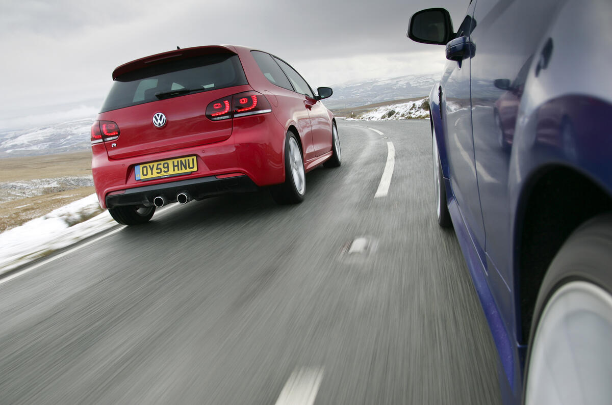 no title Golf R v Focus RS v Megane 250
