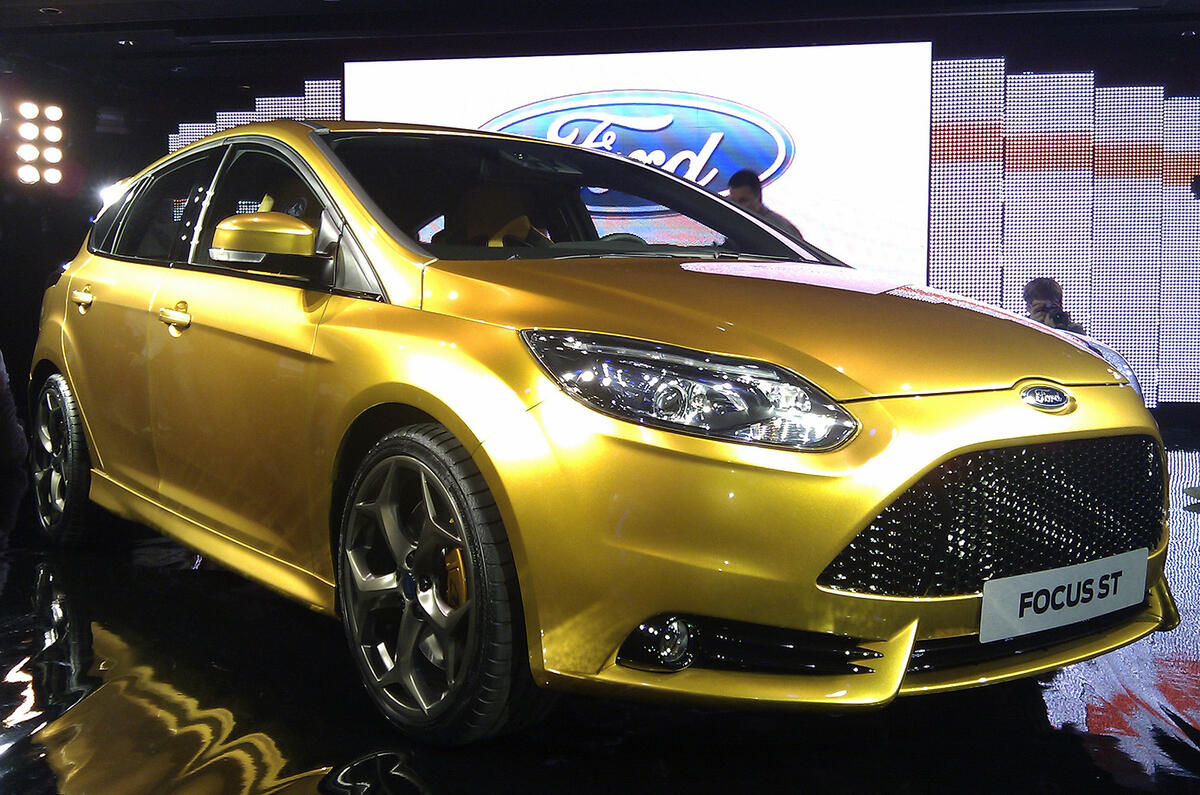 no title Paris motor show: new Ford Focus ST