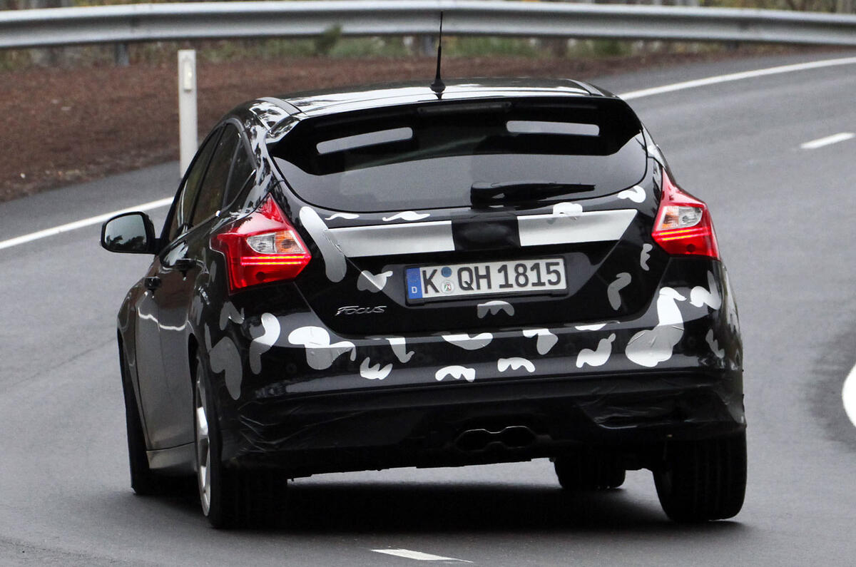 Ford Focus ST ride-along