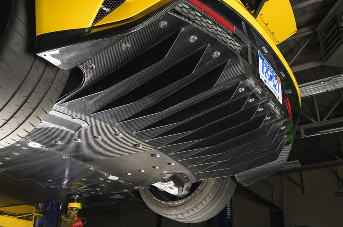 Ford GT rear diffuser