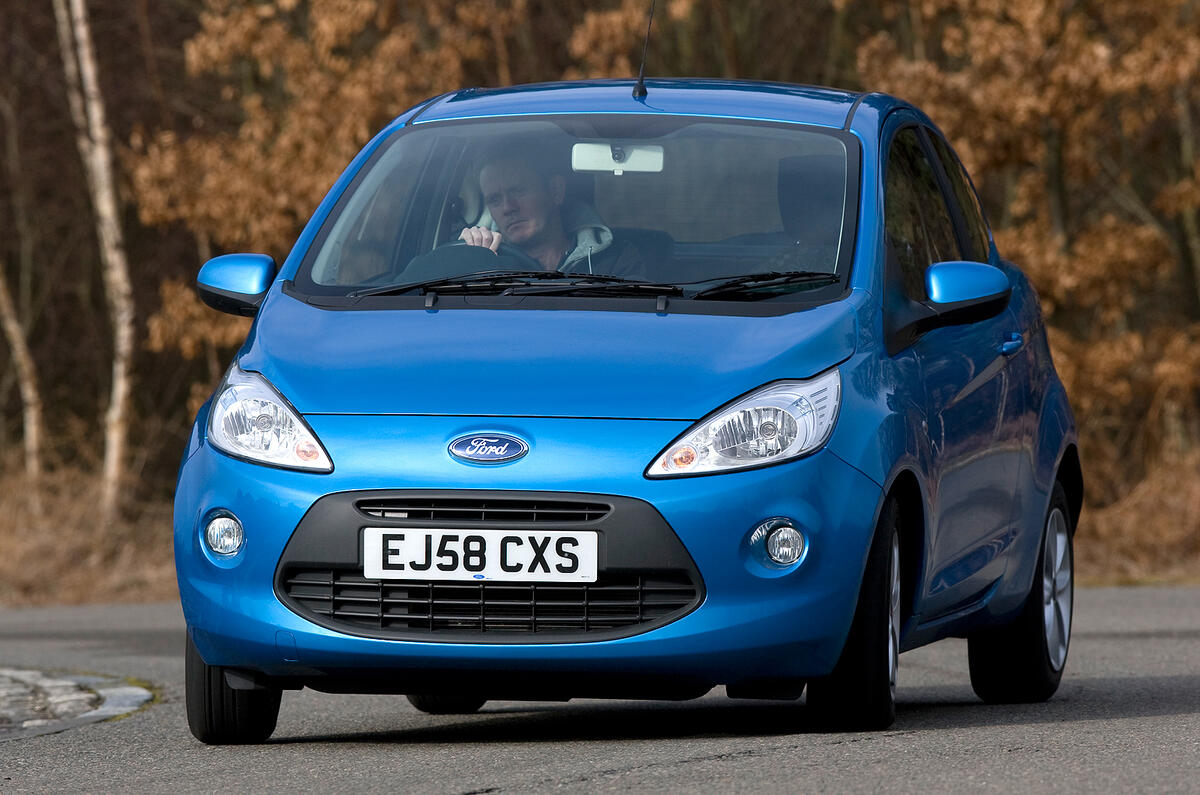 The Ford Ka feels far sharper than the Fiat 500, with which it shares many components Ford Ka