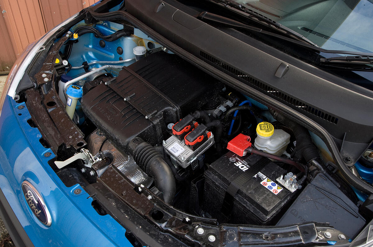 Zero to 60mph takes a competitive 13.6sec with the 1.2-litre 8-valve petrol engine Ford Ka